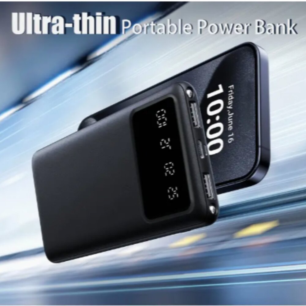 White 20000mAh Large Capacity Power Bank NIB - Picture 5 of 6